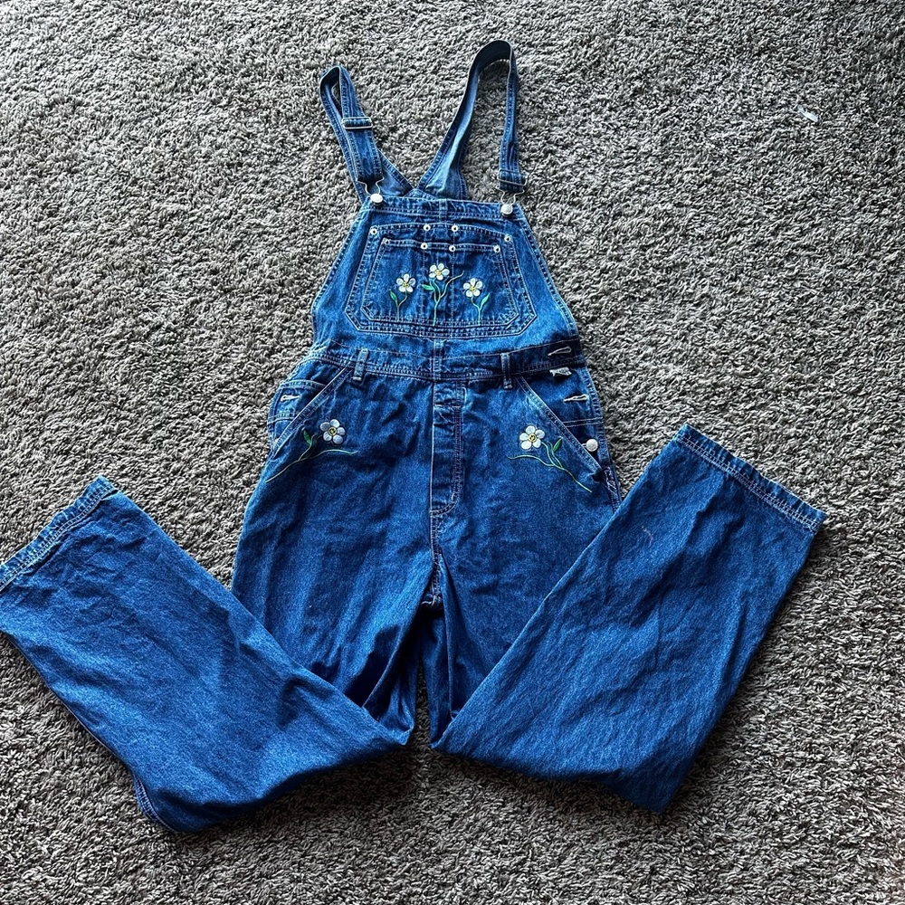 Deadstock revolt daisy overalls